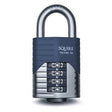 Squire Vulcan CP50 Combi Padlock Open Shackle 4 Wheel 50x26MM - Indigo Supplies Ltd