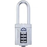 Squire Vulcan CP50 Combi Padlock Long Shackle 4 Wheel 50x63MM - Indigo Supplies Ltd