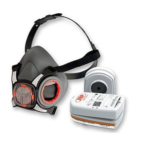 Press To Check Force 8 Mask (Abek1P3 Filters) - Indigo Supplies Ltd