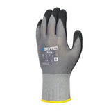 Skytec Aria Nitrile Foam Palm Coated Glove Grey (Pair) - Indigo Supplies Ltd