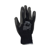 Uvex Unipur Nylon Black PU Palm Coated Cut 1 Glove