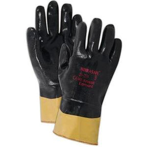 Ansell 28-359 Nitrasafe Glove Black - Indigo Supplies Ltd