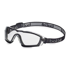 Bolle Cobra Safety Goggles with Strap And Foam COBFSPSI - Indigo Supplies Ltd