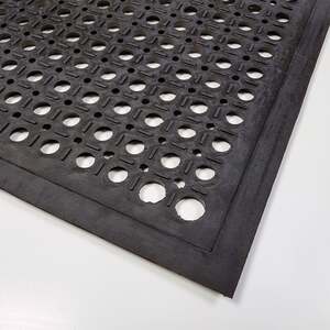 Ultimat 4202-1527 Anti-Fatigue Matting Black 910x1550MM - Indigo Supplies Ltd