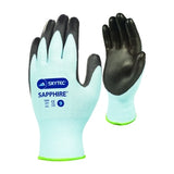 Skytec Sapphire PU Palm Coated Cut Level 3 Glove - Indigo Supplies Ltd