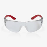 Riley Stream K&N Rated Safety Glasses Red Clear Lens
