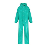Skytec Chemmaster CMBH-EW Boilersuit with Hood And Elasticated Wrists Green - Indigo Supplies Ltd