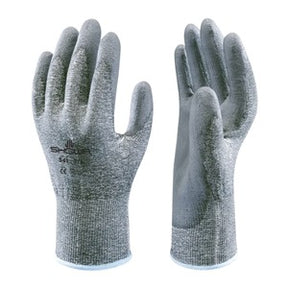 Showa 541 PU Palm Coated Glove Grey (Pair) - Indigo Supplies Ltd