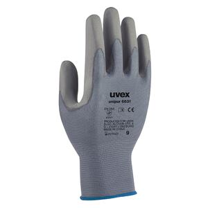 Uvex Unipur 6631 Grey PU Coated Cut 1 Glove