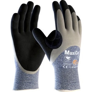 ATG 34-505B MaxiCut Oil 3/4 Palm Coated Gloves 4443C