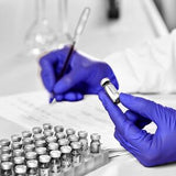 Indigo Disposable Nitrile Powder Free Gloves