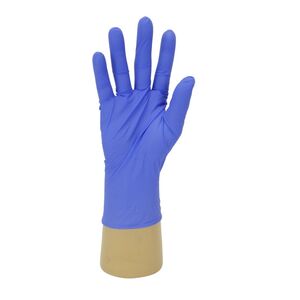 Indigo Disposable Nitrile Powder Free Gloves