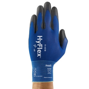 Ansell 11-618 Hyflex PU Palm Coated Glove - Indigo Supplies Ltd