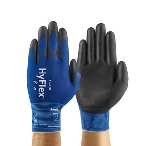 Ansell 11-618 Hyflex PU Palm Coated Glove - Indigo Supplies Ltd