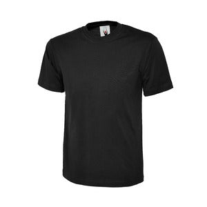UC301 Classic Mediumweight 180GSM T-Shirt Black - Indigo Supplies Ltd
