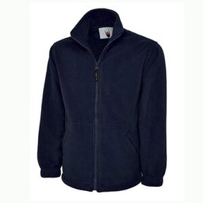 Uneek UC601 Premium Heavy Duty Fleece Jacket 380GSM Navy - Indigo Supplies Ltd