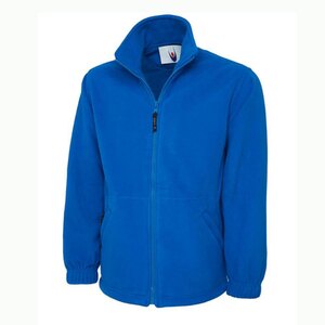 UC601 Premium Heavy Duty Fleece Jacket 380GSM Royal Blue - Indigo Supplies Ltd
