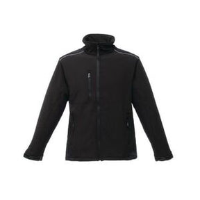Regatta TRA651 Sandstorm Softshell Jacket Black - Indigo Supplies Ltd