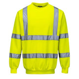 Portwest B303 High Visibility Sweatshirt Yellow - Indigo Supplies Ltd