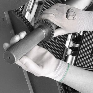 Matrix P Grip PU Coated Nylon Glove Grey - Indigo Supplies Ltd