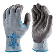 Showa 330 Re-Grip Double Palm Coated Latex Glove Grey (Pair) - Indigo Supplies Ltd