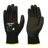 Skytec Ohio Nitrile Foam Coated Glove Black (Pair) - Indigo Supplies Ltd