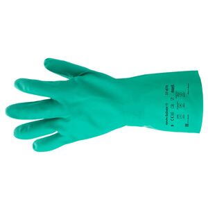 Ansell 37-675 Solvex Classic Nitrile Gauntlet Green 330MM - Indigo Supplies Ltd