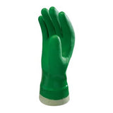 Showa 600 PVC Coated Glove Green (Pair) - Indigo Supplies Ltd