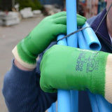 Showa 600 PVC Coated Glove Green (Pair) - Indigo Supplies Ltd