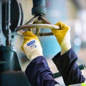 Skytec Neon Nitrile 3/4 Coated Glove - Indigo Supplies Ltd