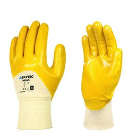Skytec Neon Nitrile 3/4 Coated Glove - Indigo Supplies Ltd