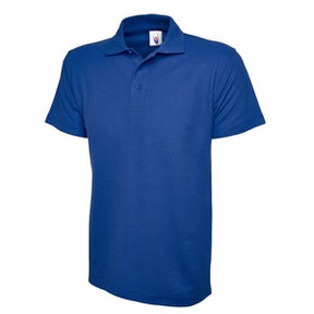 UC101 Classic Mediumweight (220 GSM) Polo Shirt Royal Blue - Indigo Supplies Ltd