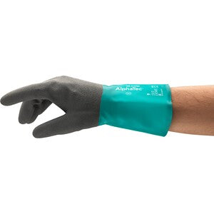 Ansell 58-530W AlphaTec Nitrile Coated Gauntlet