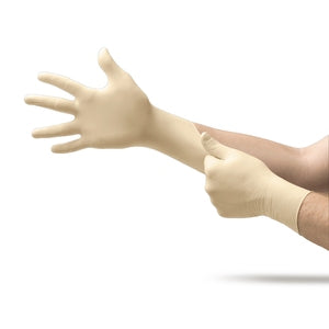Ansell 69-318 Touchntuff Latex Disposable Gloves Clear (Box 100) - Indigo Supplies Ltd