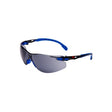 3M S1102SGAF-EU Solus 1000 Safety Glasses Blue/Black frame Scotchgard Anti-Fog/Anti-Scratch Coating (K&N) Grey Lens - Indigo Supplies Ltd