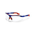 Uvex I-VO Anti Mist UV Clear PC Lens Spectacle - Indigo Supplies Ltd