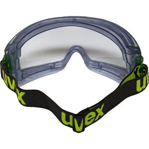 Uvex Acetate Anti-Mist Clear Lens Wide Vision Goggle - Indigo Supplies Ltd