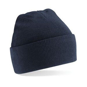 B45 Original Cuffed Beanie Navy - Indigo Supplies Ltd