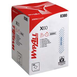 8380 Wypall X60 Wipers Multibox 150 Sheet - Indigo Supplies Ltd