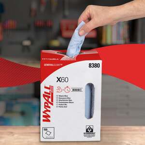 8380 Wypall X60 Wipers Multibox 150 Sheet - Indigo Supplies Ltd