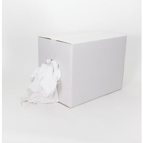 All Cotton Rags White 10KG - Indigo Supplies Ltd