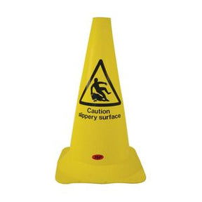 Slippery Surface Warning Cone - Indigo Supplies Ltd