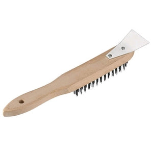 Wire Brush & Scraper 4 Row - Indigo Supplies Ltd