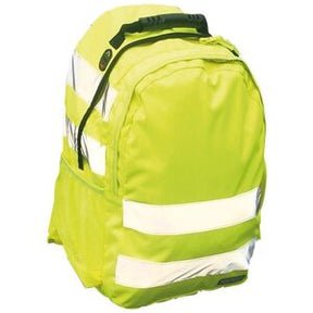 B905 Standard High Visibility Rucksack Yellow - Indigo Supplies Ltd