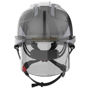 EVO VISTAshieldDualswitch Vented Helmet Wheel Ratchet CR2 White/Smoke