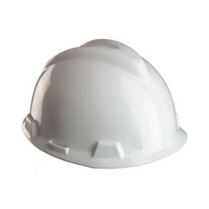 MSA V-Gard 520 Safety Helmet c/w Stazon (Linesman) White - Indigo Supplies Ltd