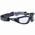 Bolle Tracker Safety Goggles Clear Lens - Indigo Supplies Ltd