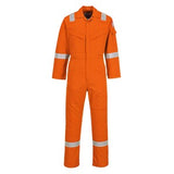 High Visibility Flame Retardant Coverall Orange - Indigo Supplies Ltd