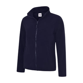 UC608 Classic Full Zip Fleece Jacket Navy - Indigo Supplies Ltd