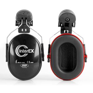 AEK020-005-400 Interex Helmet Mounted Ear Defender (Snr29) - Indigo Supplies Ltd